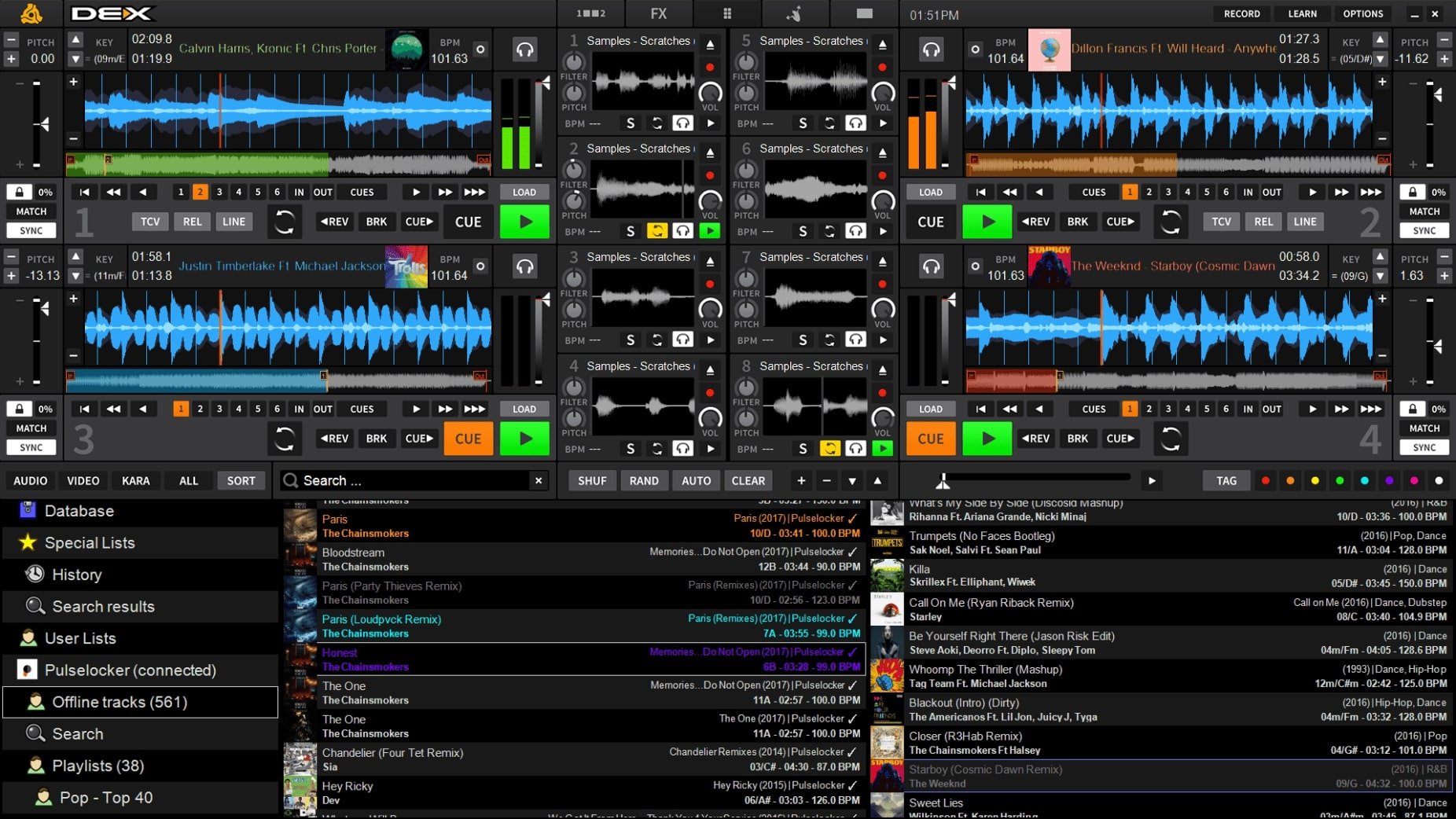 PCDJ DEX PRO screenshot 1